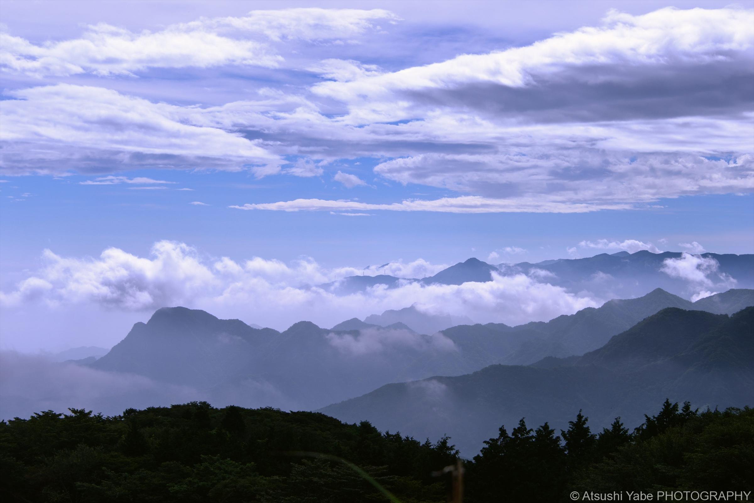 妙義山からの景色