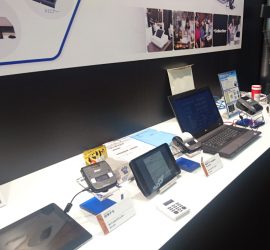 モバイルプリンタ 展示